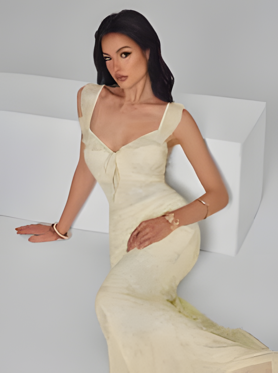 Summer Floral Printed Backless Slim Sling Dress – Sleeveless Low-Cut Beach Vacation Women’s Dress 2025